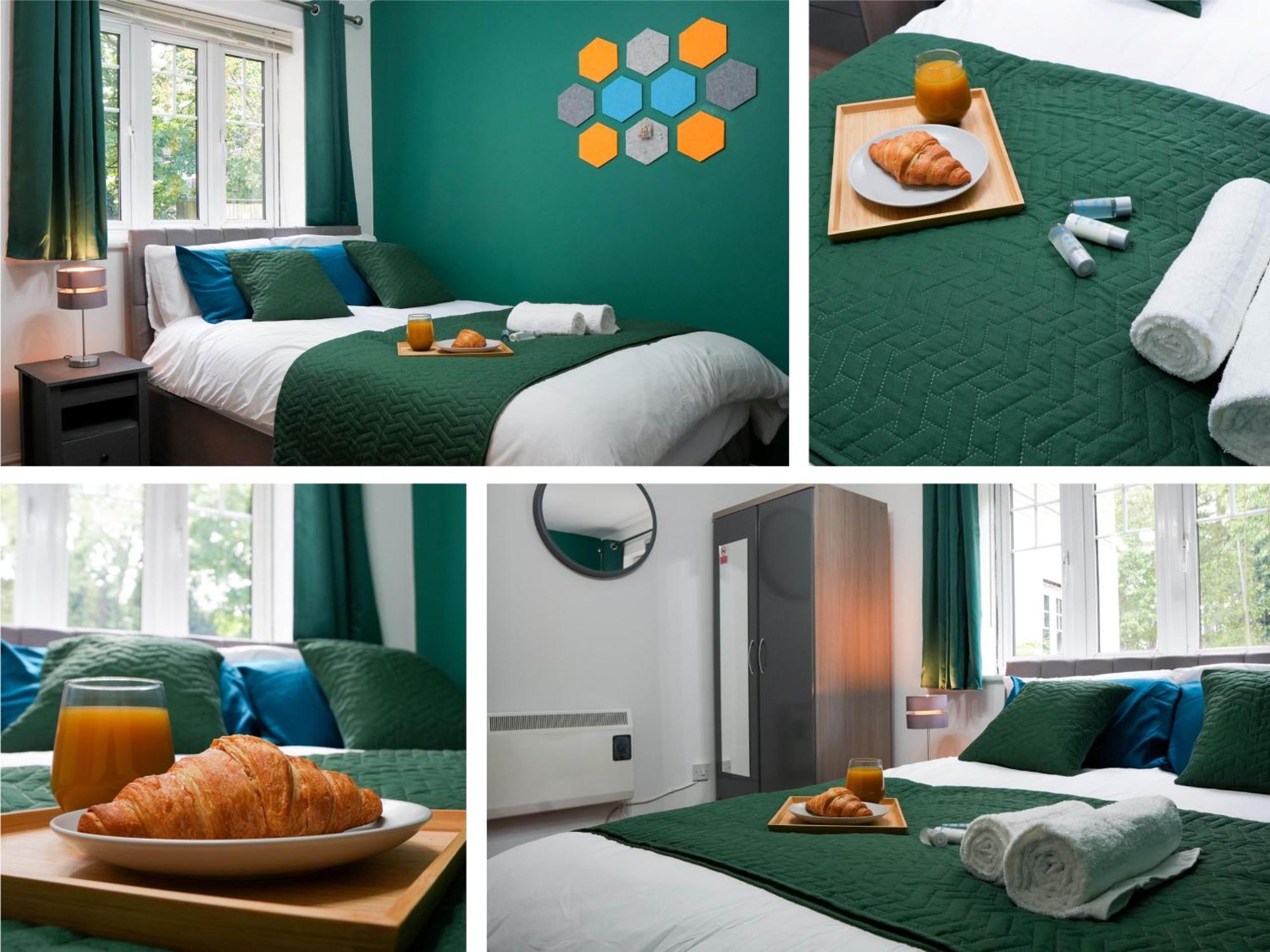 Whole 2-Bed Apartment - Contractors, Professionals, Ulez Free, Free Parking, B'Ham City 10Mins برمنغهام المظهر الخارجي الصورة